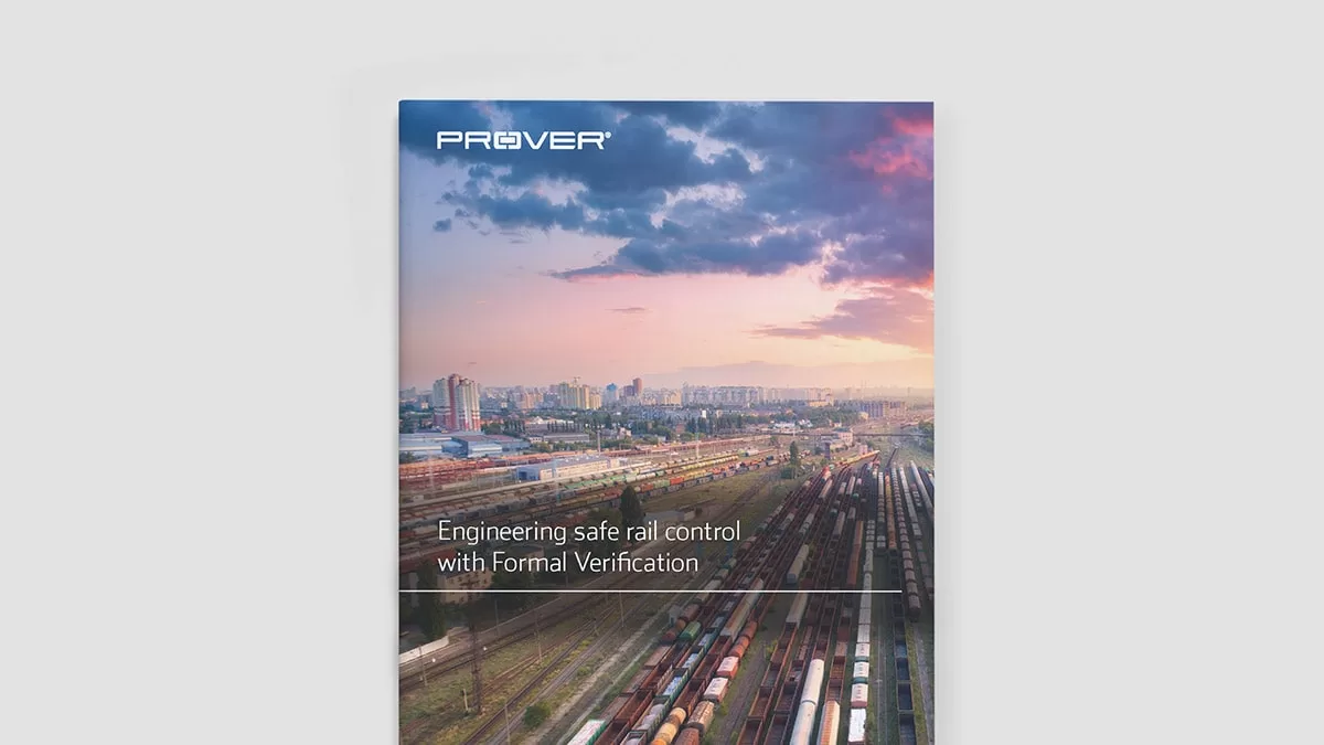 safe rail control with formal verification