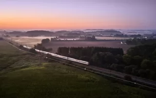 Modeling rail control systems with digital twins